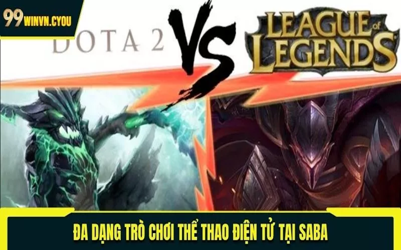 Đa dạng trò chơi thể thao điện tử tại Saba